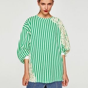 Zara oversized blouse